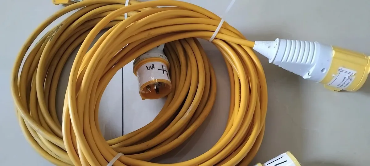 *Site Extension Leads 32Amp 110v* - Image 1