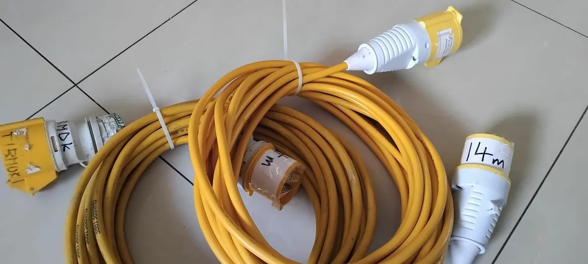 *Site Extension Leads 32Amp 110v* - Image 2