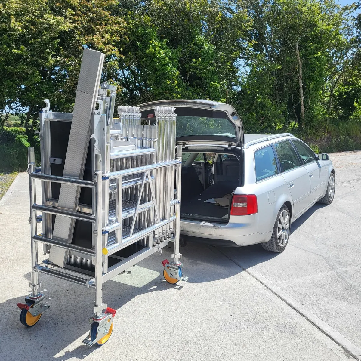 One Man Scaffold Tower Aluminium - Image 3