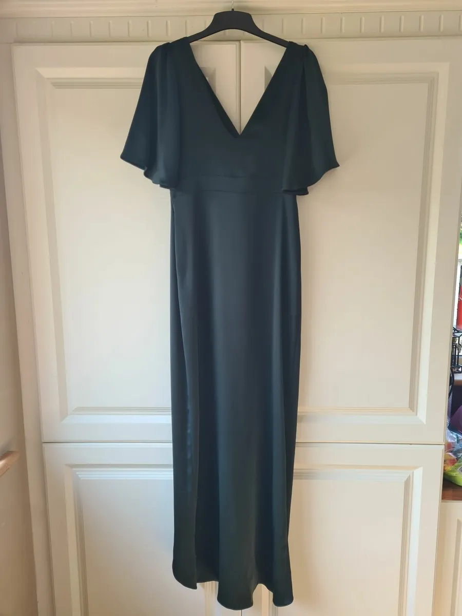 Forest Green Renata Bridesmaid Dresses - Image 3