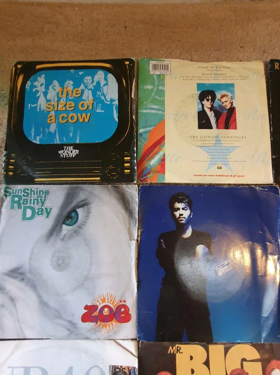 80s 90s pop vinyl 7 inches - Image 3