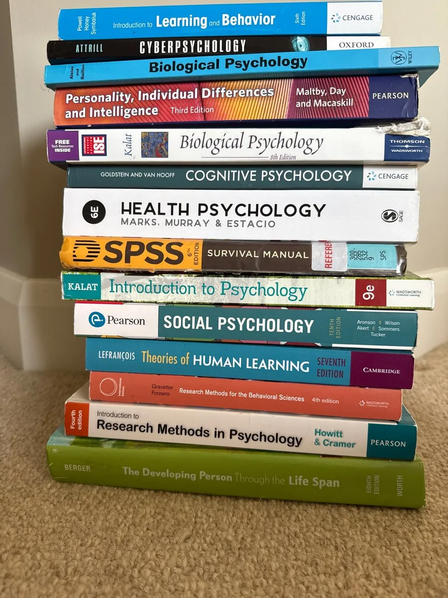Current Psychology degree textbooks - Image 1