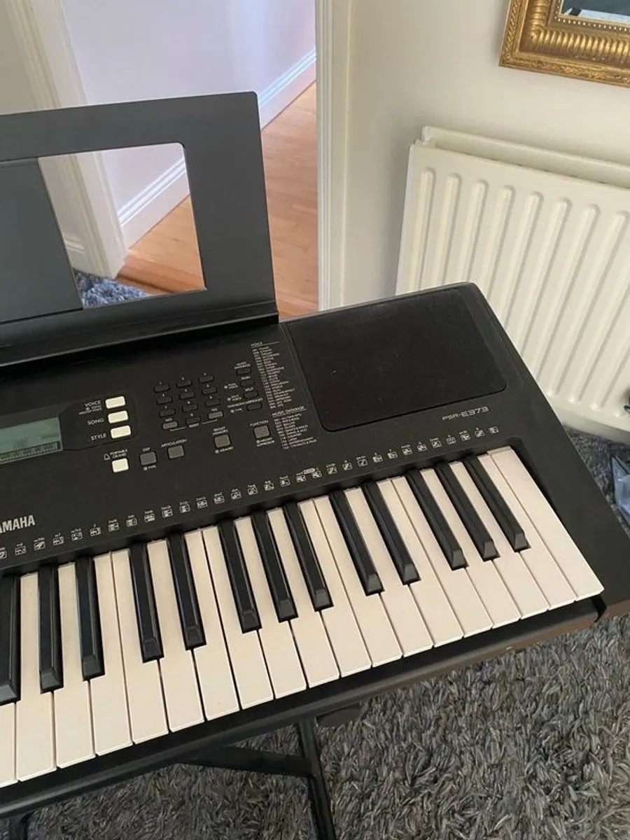 Yamaha Keyboard with Adjustable Stand - Image 4