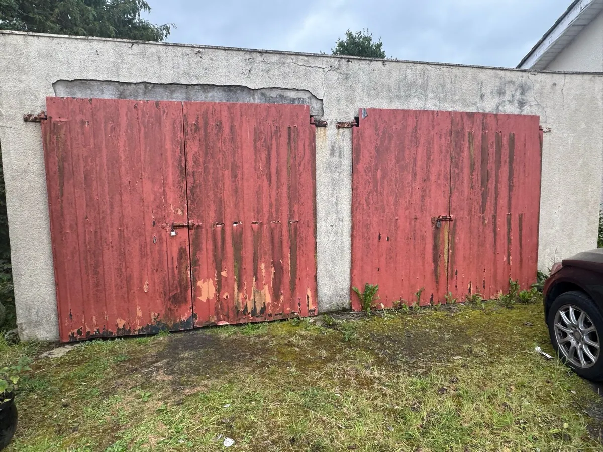 Steel Shed Doors - Image 1