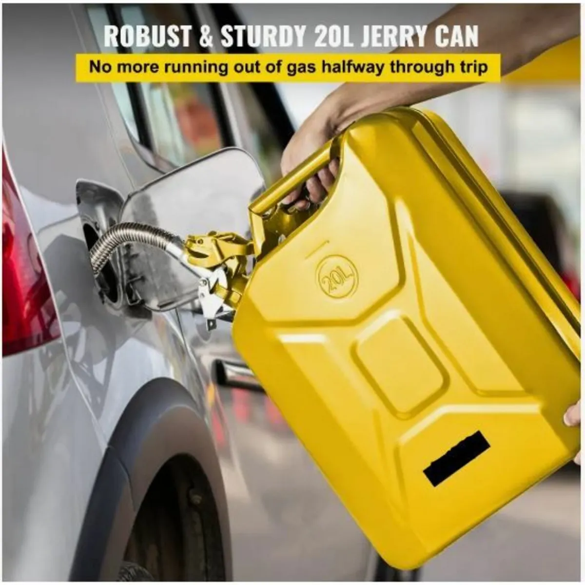 Jerry Fuel Can, 5.3 Gallon / 20 L Portable - Image 2