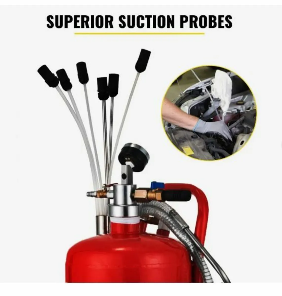 5 Gallon/22.7L Oil Extractor, Portable Air - Image 3