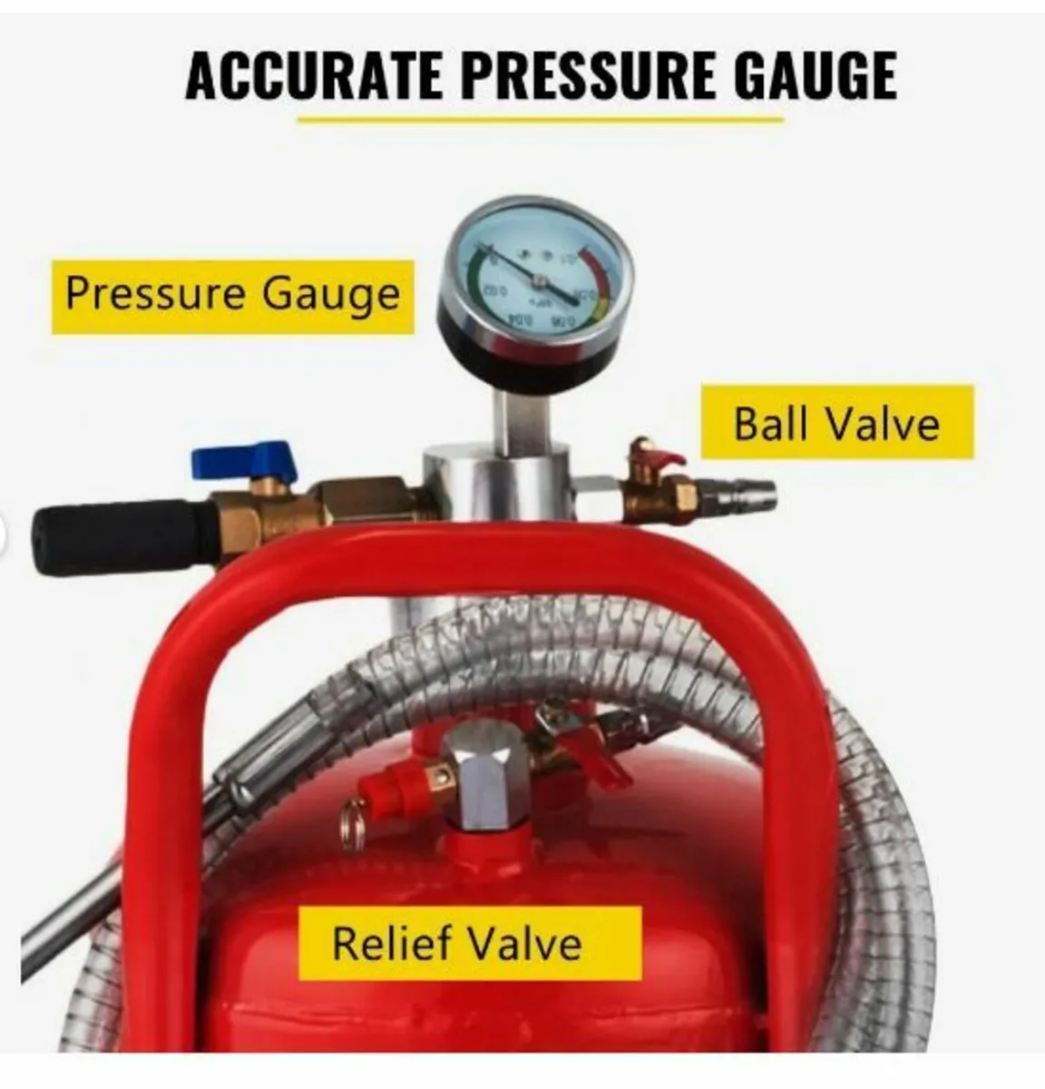 5 Gallon/22.7L Oil Extractor, Portable Air - Image 4