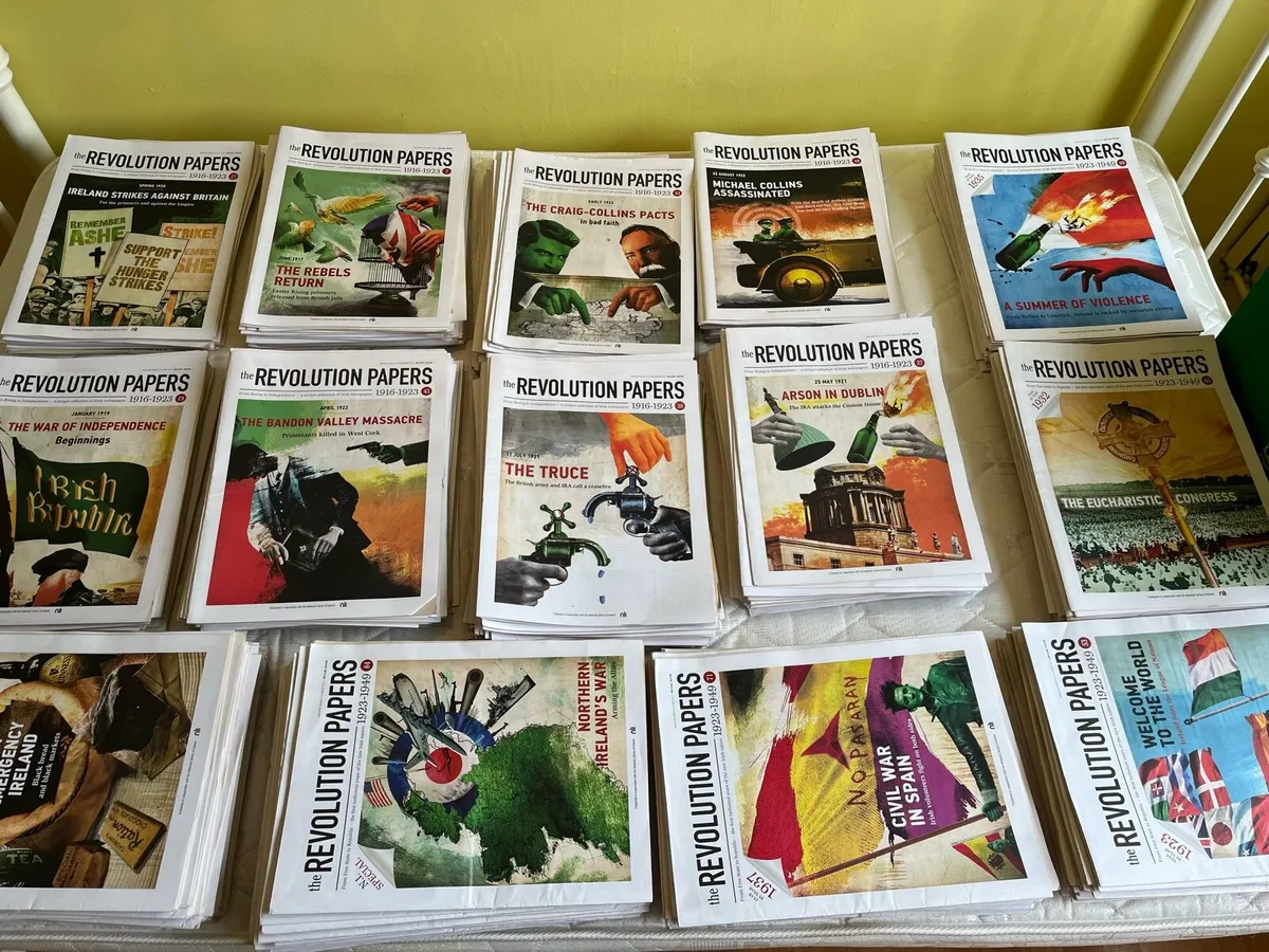 The Revolution Papers. Lot of 250 Issues. - Image 1