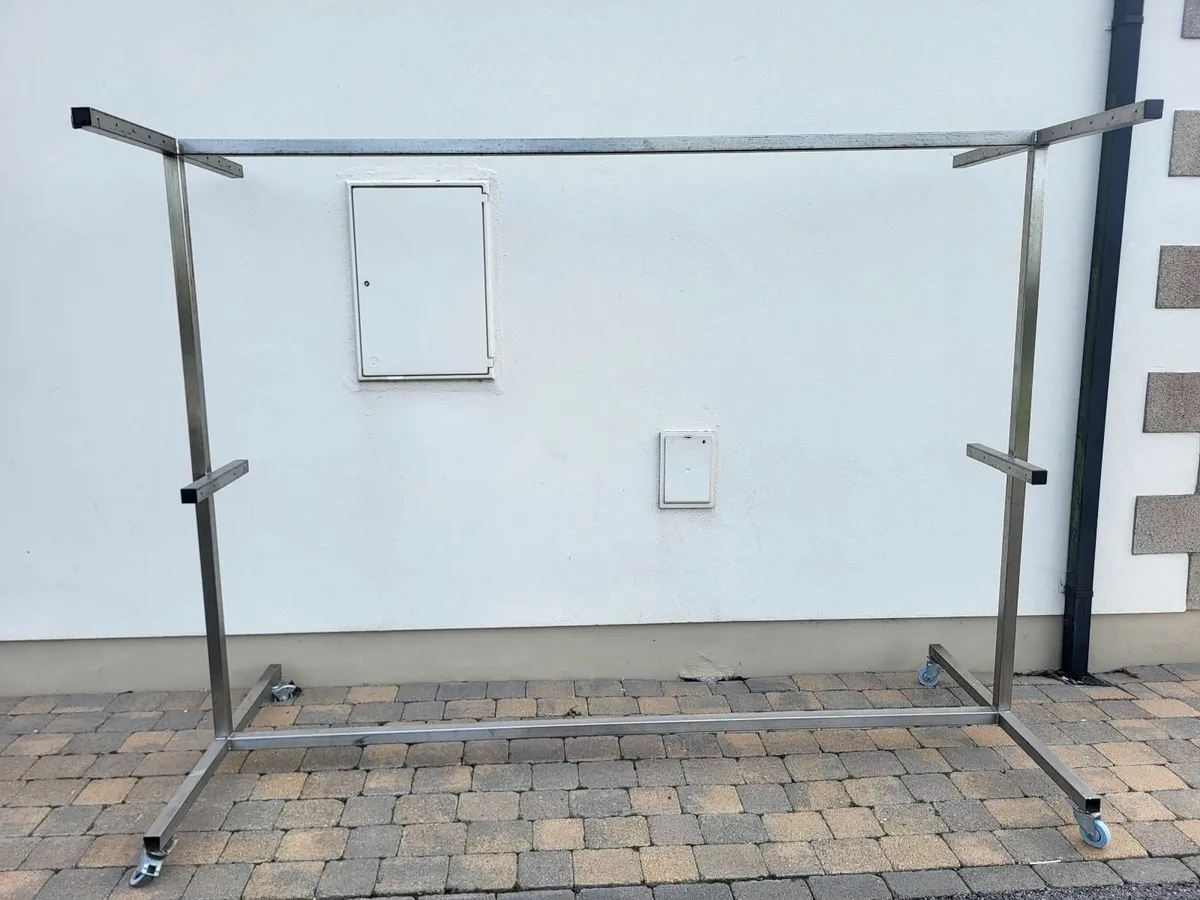 Galvanised Clothes Line Frame - Image 1