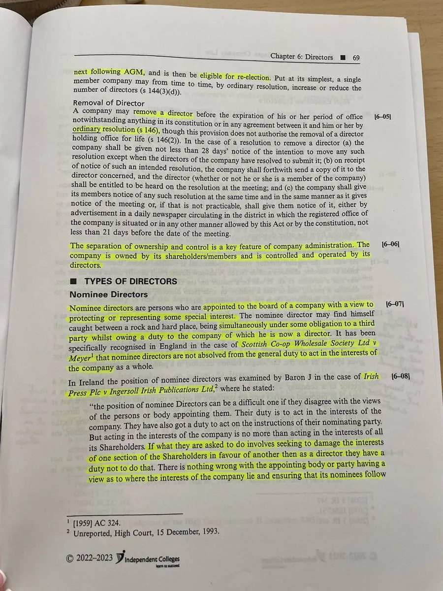Company Law FE-1 Manual - Image 3