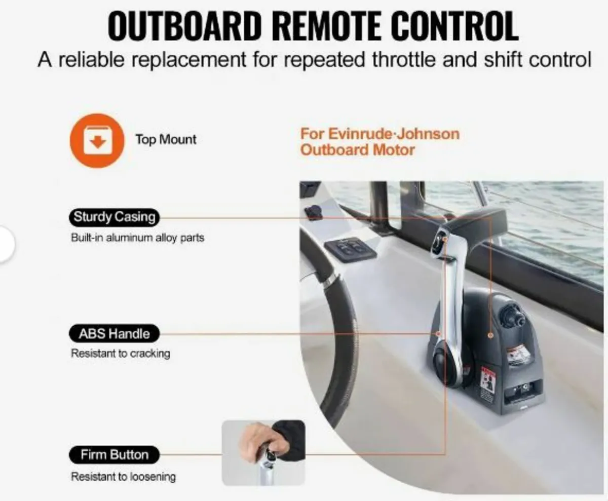 Outboard Throttle Remote Control Box - Image 2