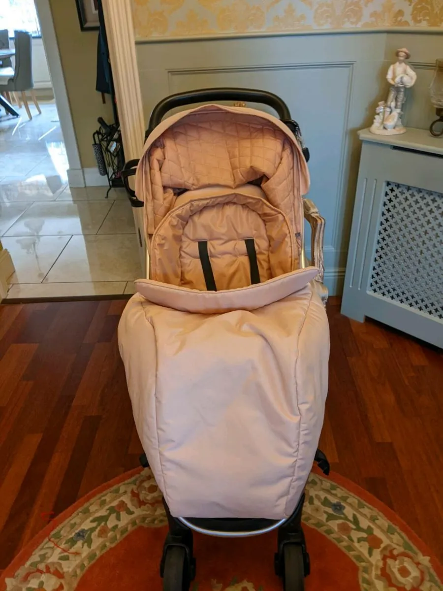 My Babiie Buggy, Stroller - Light Pink - Image 3