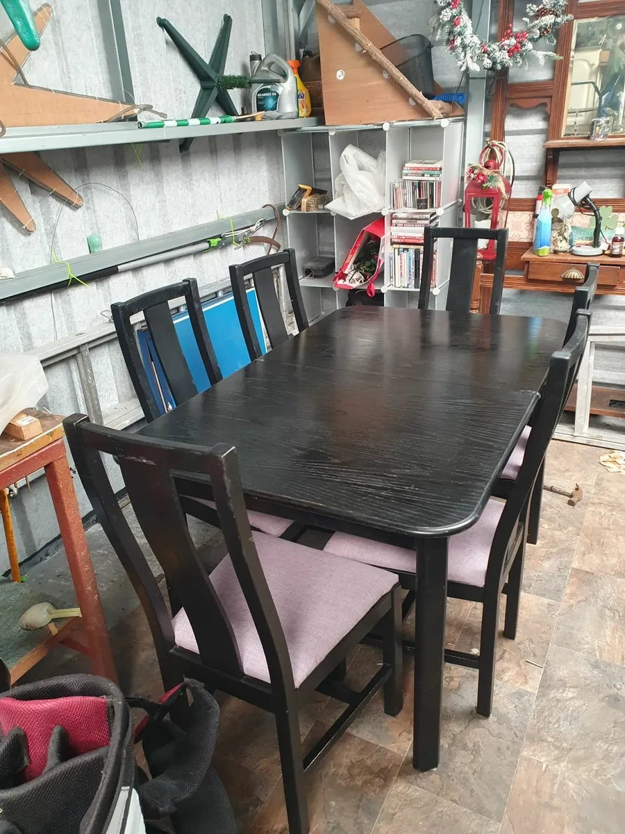 Table and Chairs, 3 Piece Suite, King Size Bed - Image 1