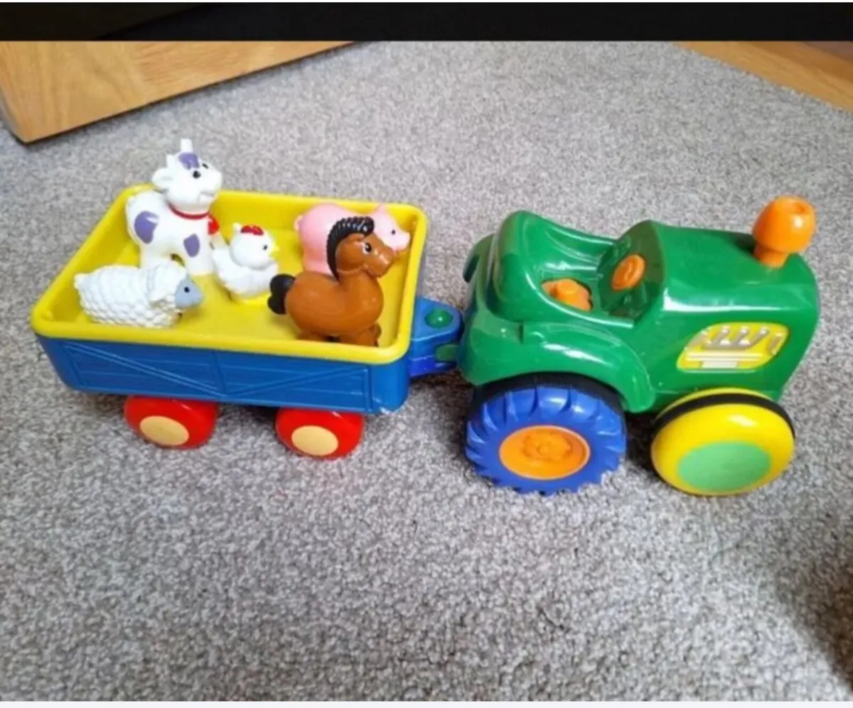 Old Macdonald 🧑‍🌾 tractor and trailer - €10 - Image 2