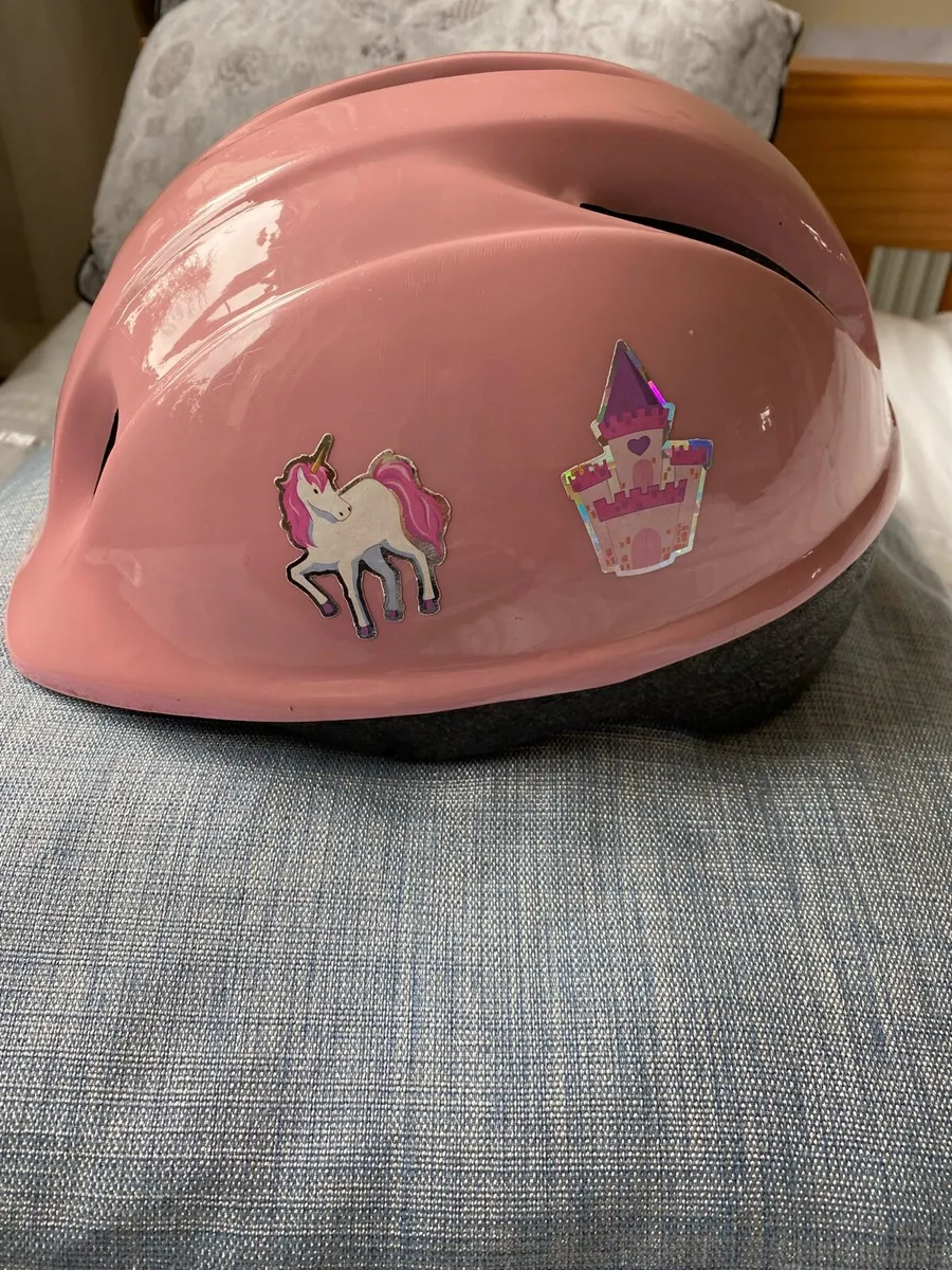 Girl’s Pink Safety Helmet  for Cycling / Scooter - Image 2