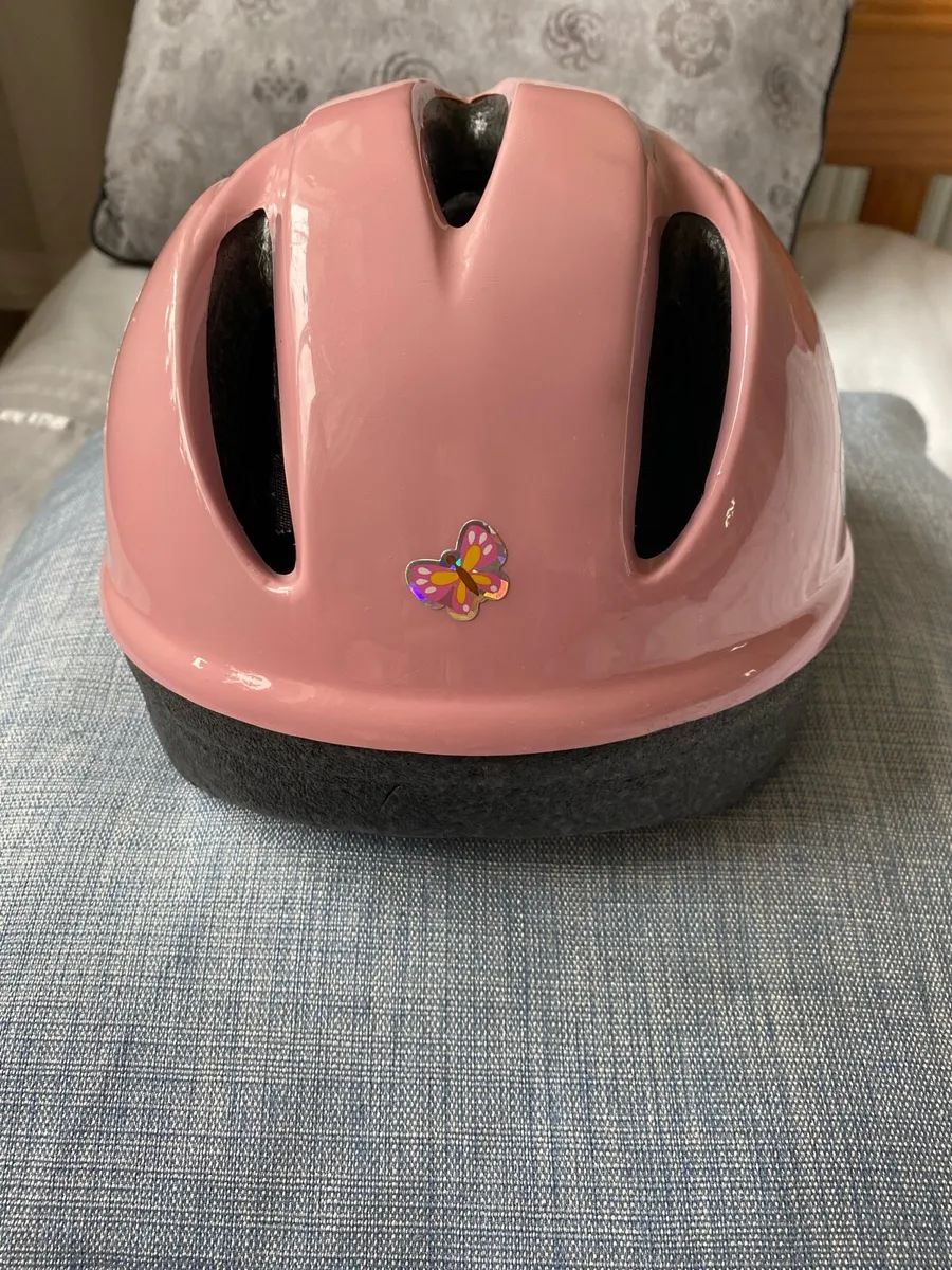 Girl’s Pink Safety Helmet  for Cycling / Scooter - Image 3