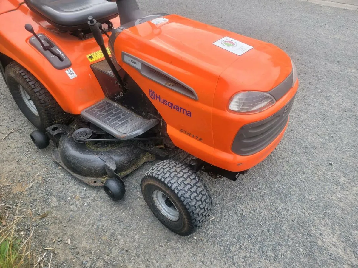 Husqvarna cth172 lawnmower - Image 3