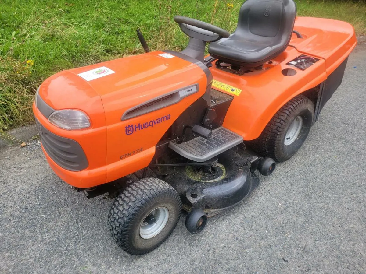 Husqvarna cth172 lawnmower - Image 4