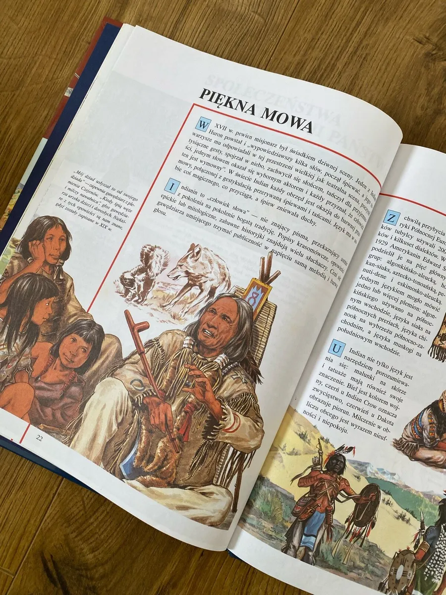Polish Translate Native American History Book - Image 2