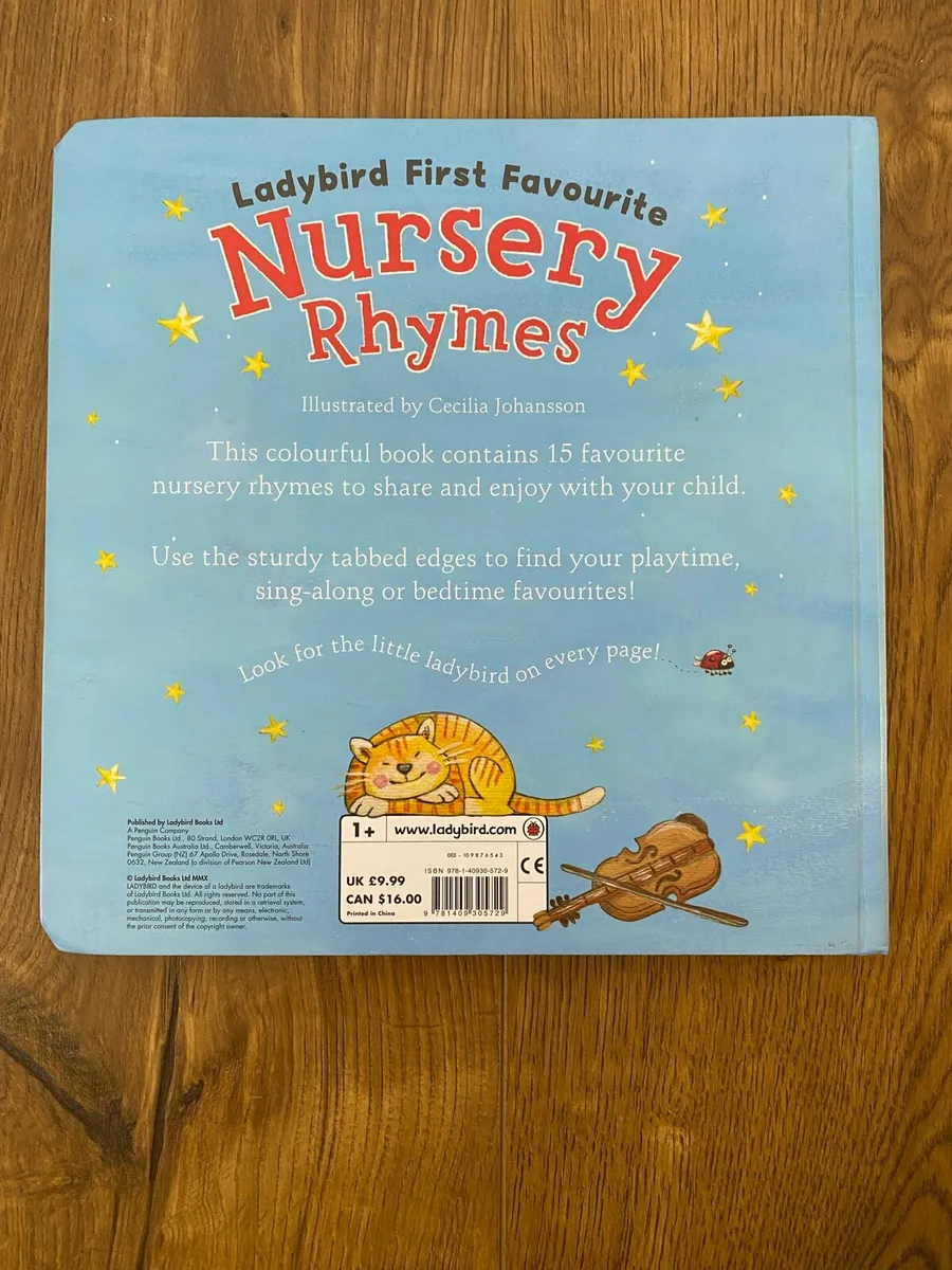 Baby / Toddler First Nursery Rhymes Board Book - Image 4