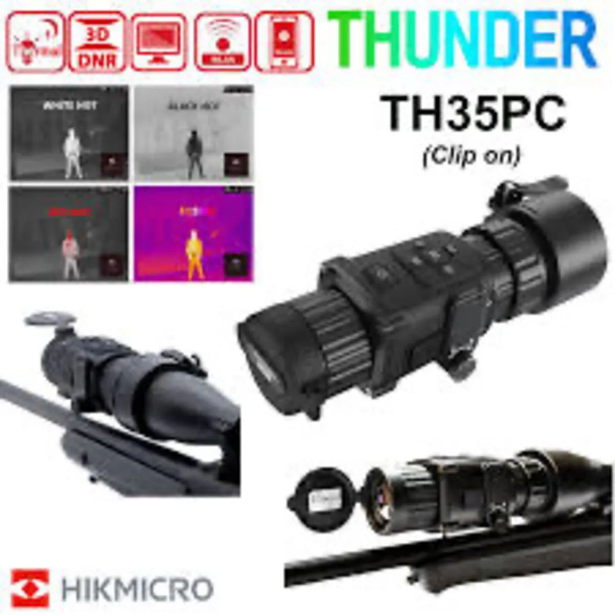 Hikmicro Thunder TH35PC Thermal Scope - Image 1