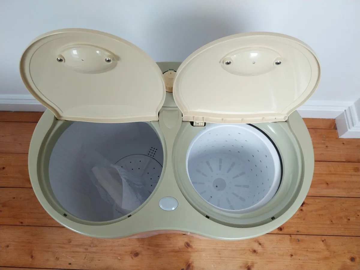 Portable Twin tub washing machine, - Image 3