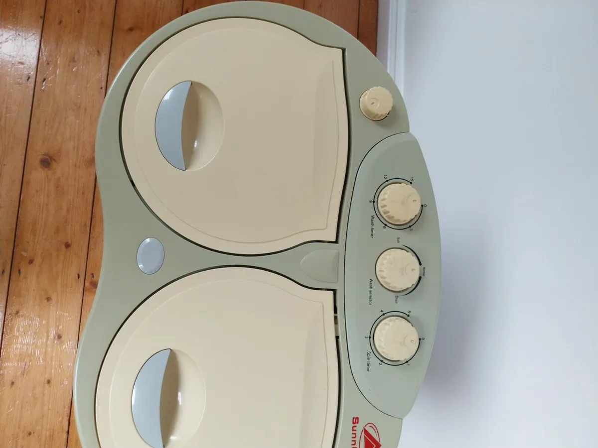 Portable Twin tub washing machine, - Image 4