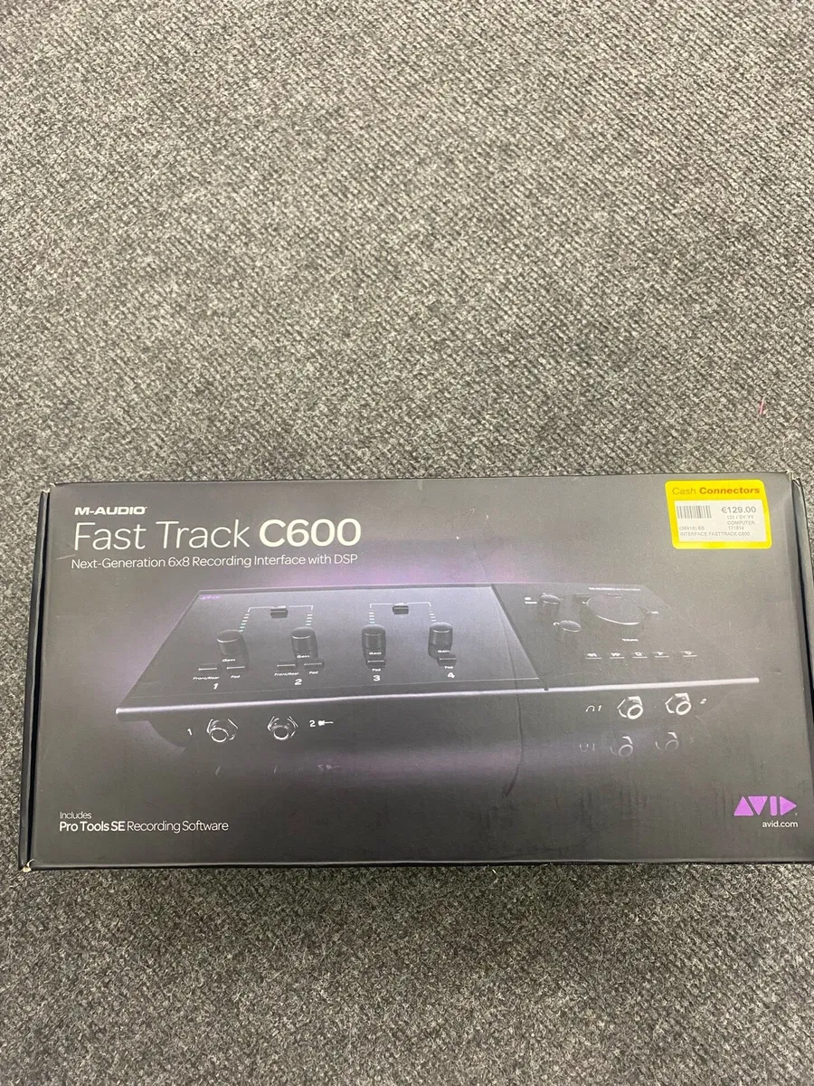 M-Audio Fast Track C600 Recording Interface - Image 1