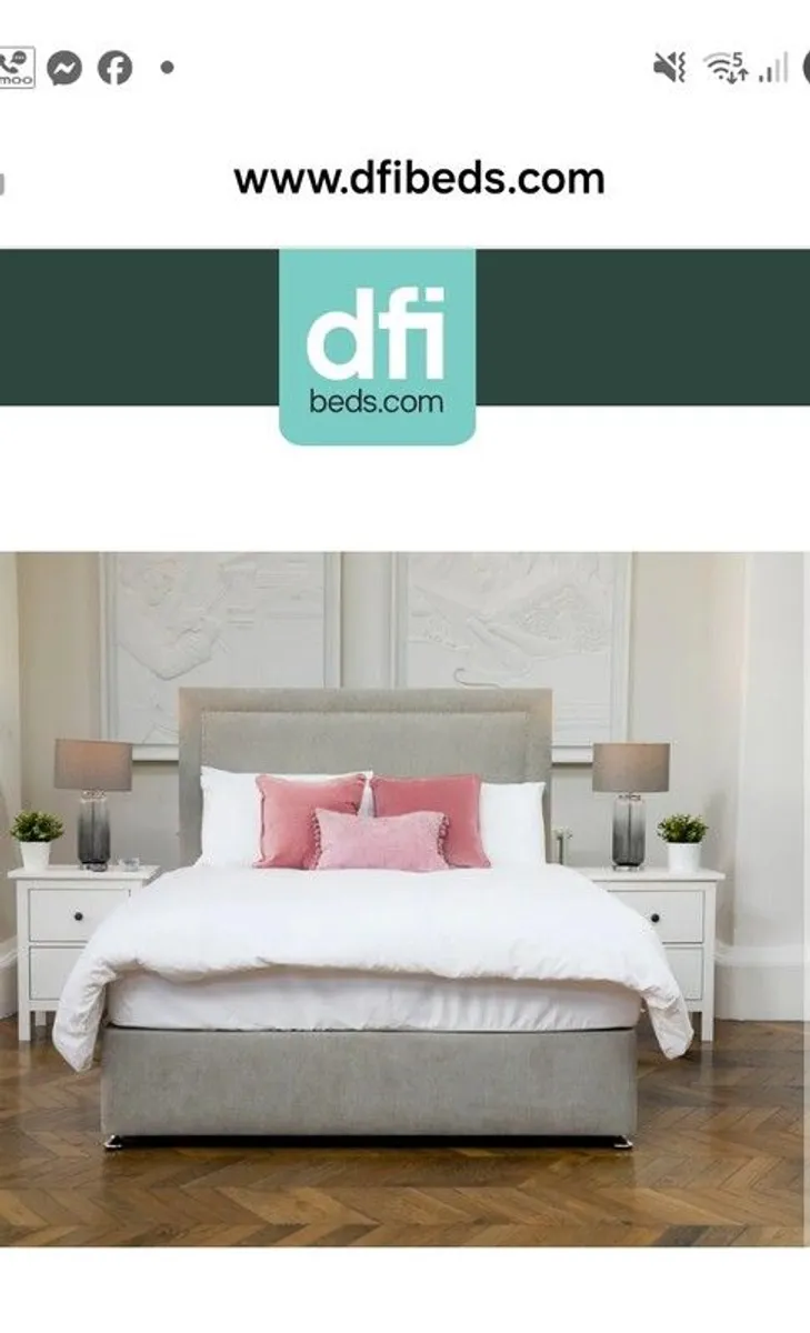 Single bed with drawers - Image 1
