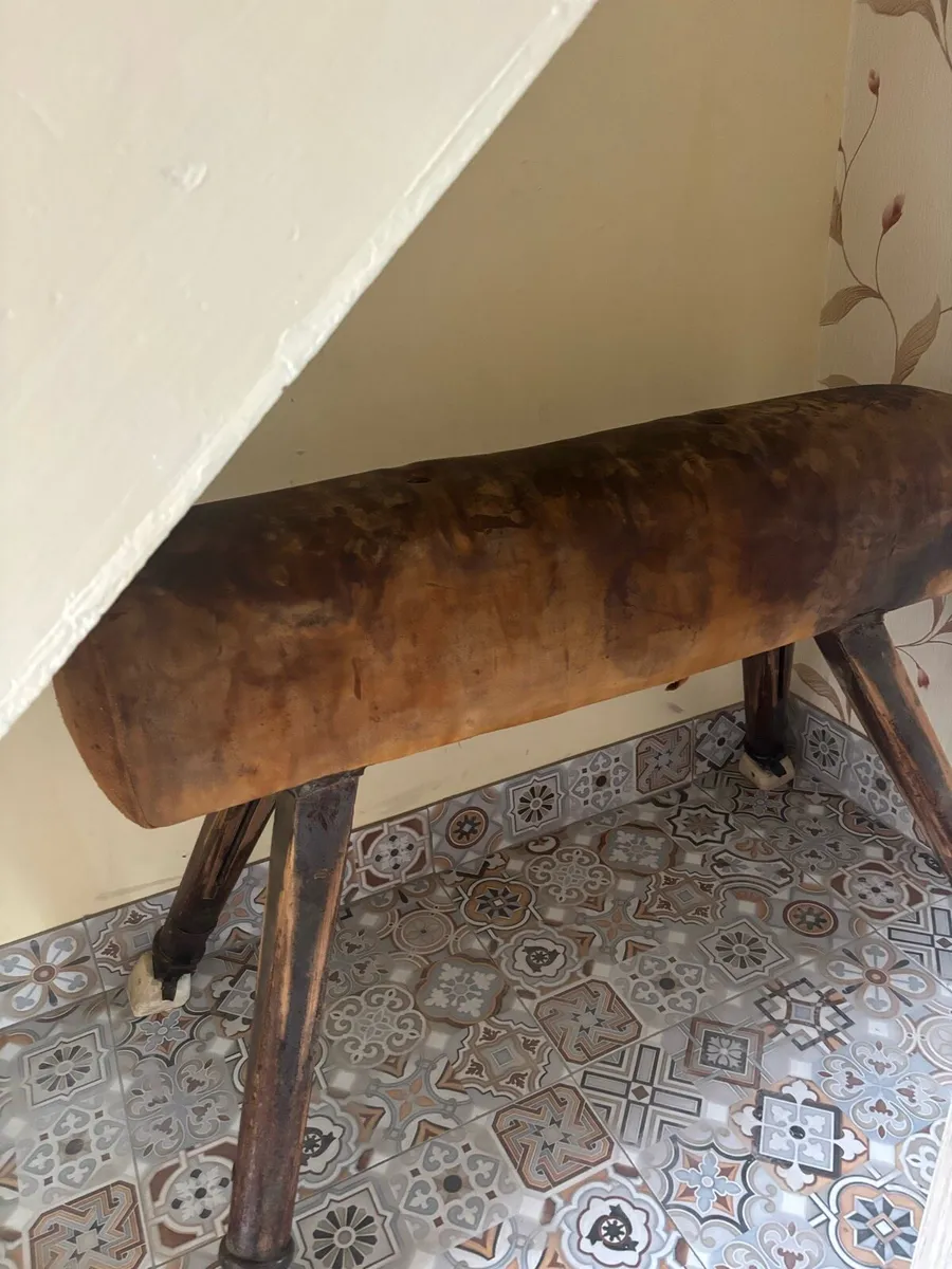 vintage 1950 pommel horse - Image 4