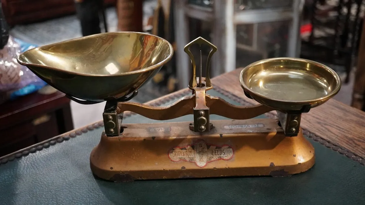 Antique British Balance Scales - Image 2