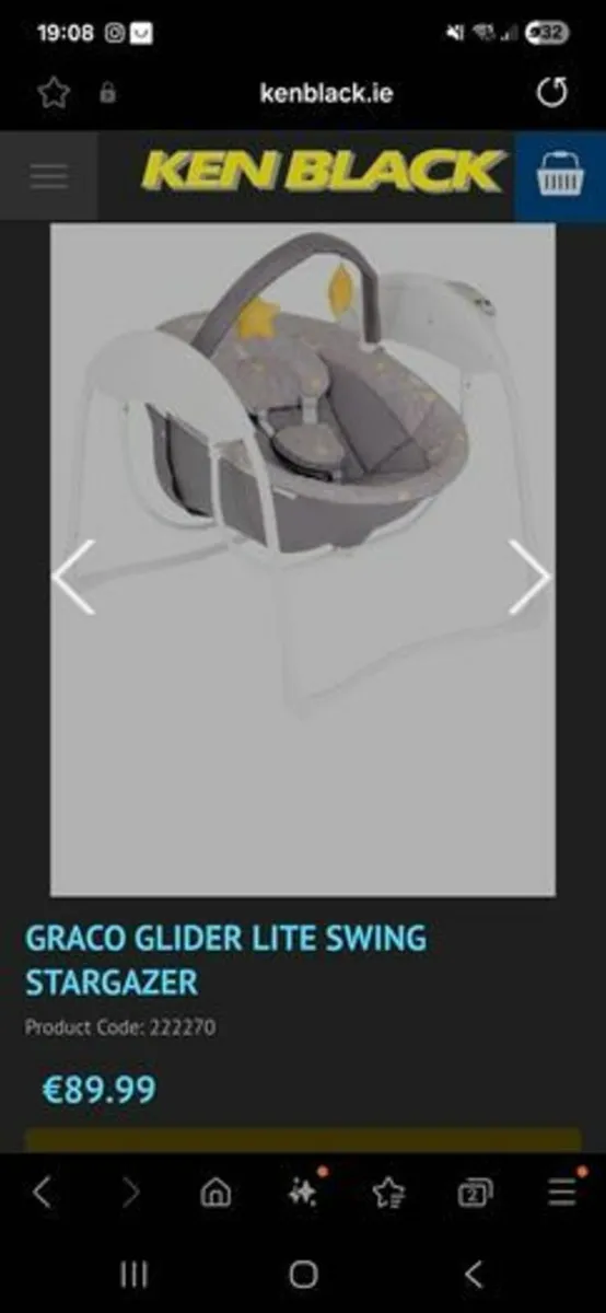 Graco baby swing chair - Image 3