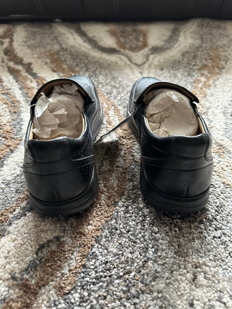 Savelli Black Leather Men’s Shoes - Image 4