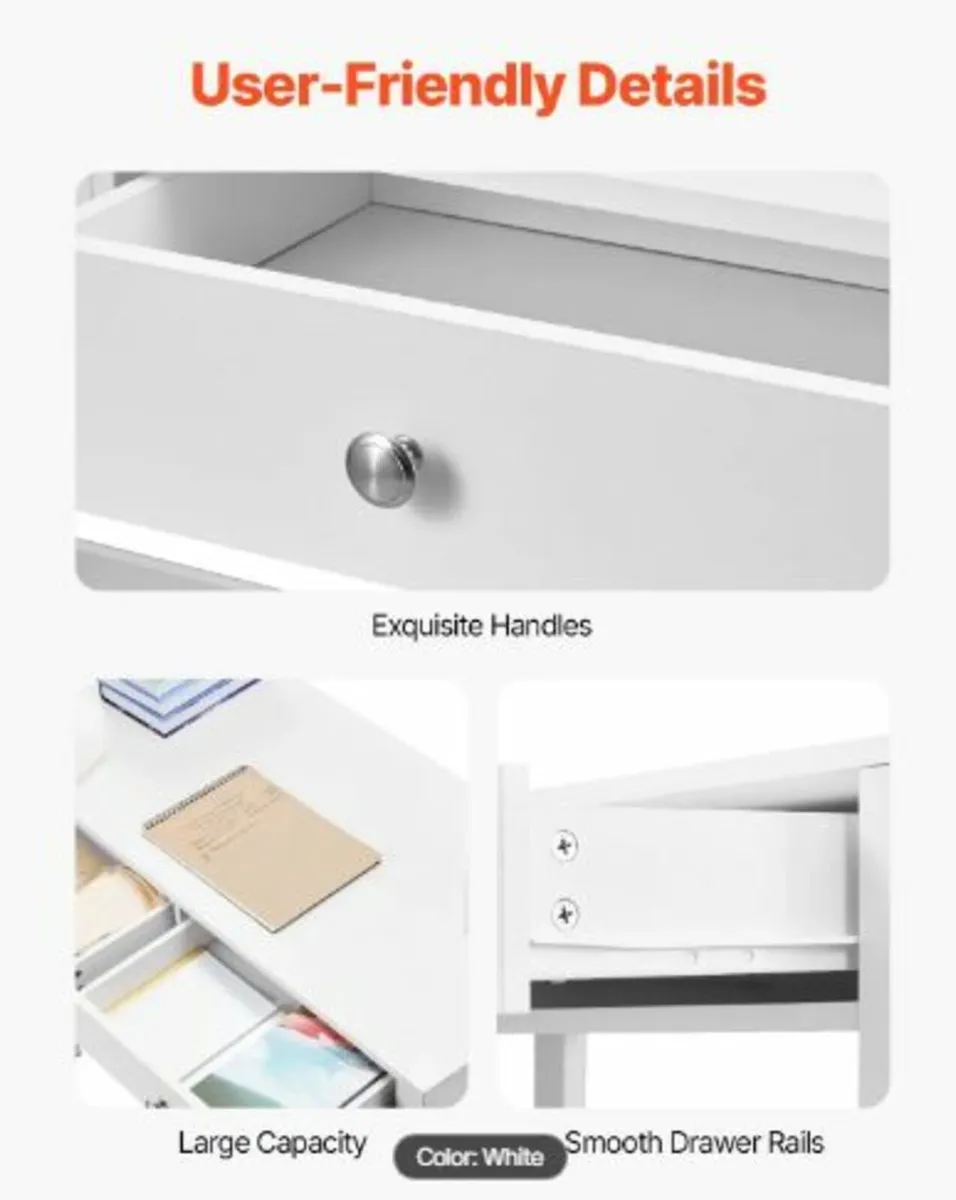 Small Desk with Drawers Kids - Image 2