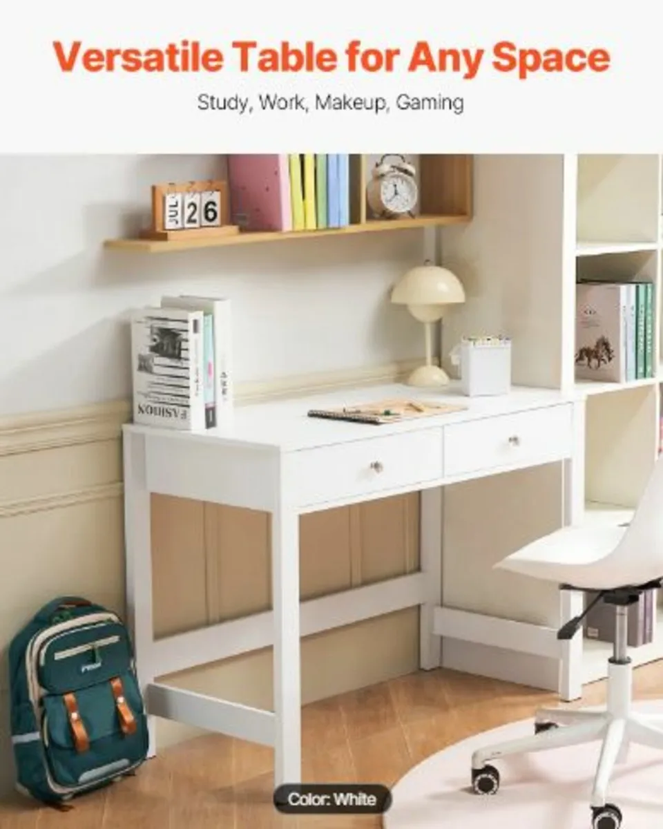 Small Desk with Drawers Kids - Image 4