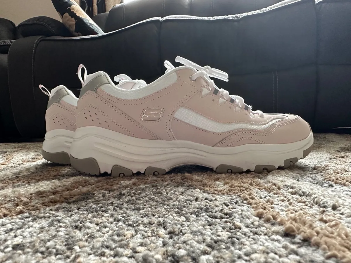 Sketchers Leather Running Shoes - Image 4