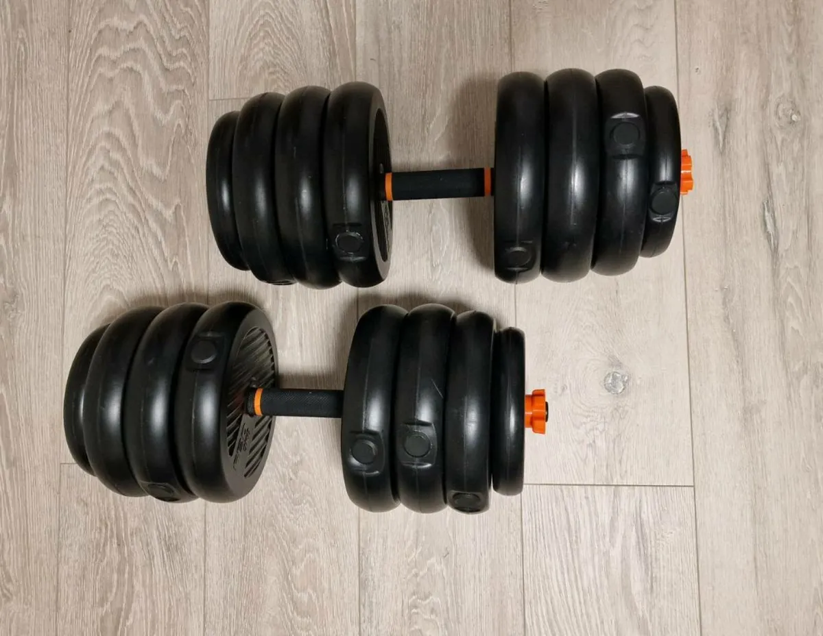 💪 FEIERDUN 39KG Adjustable Dumbbell Set – 4-in-1 - Image 3