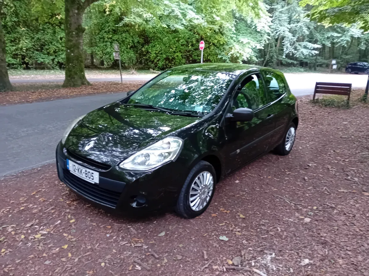2012 RENAULT CLIO 1.2i 3 DOOR H/B MAN   97 KLMS - Image 1