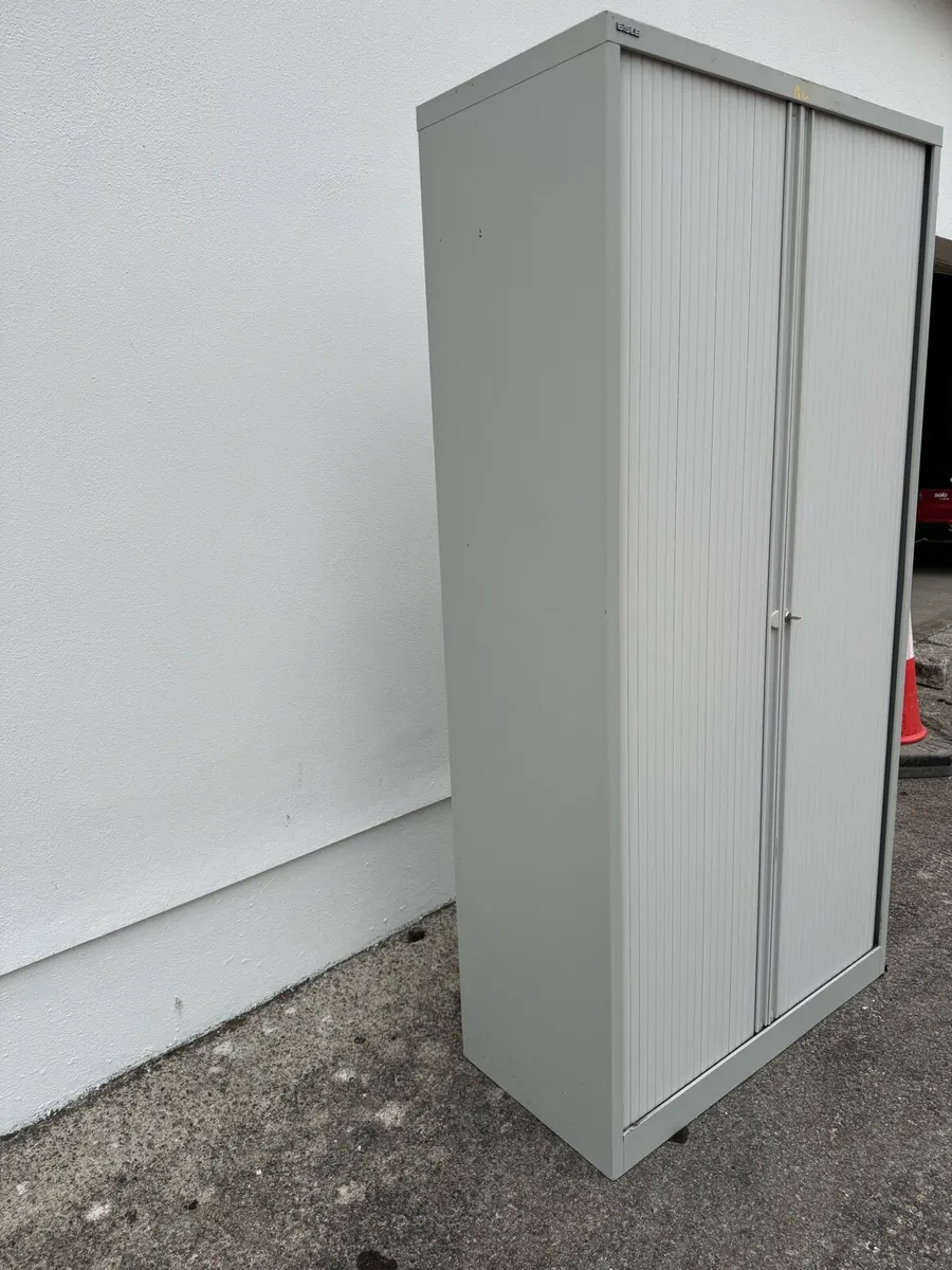 2 Bisley Tambour Cabinets - Image 3