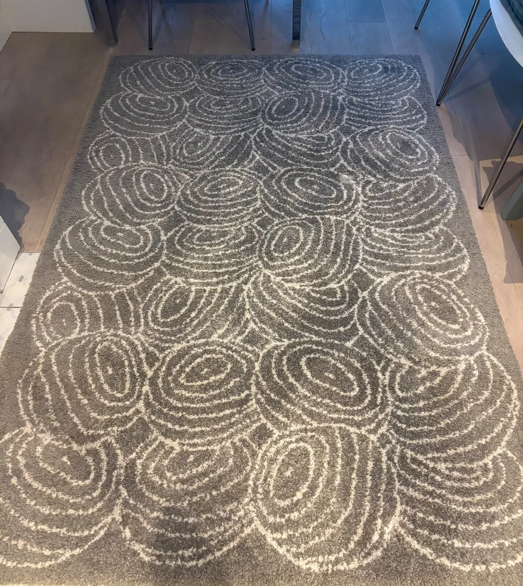 IKEA Rug - Grey / White - Image 4