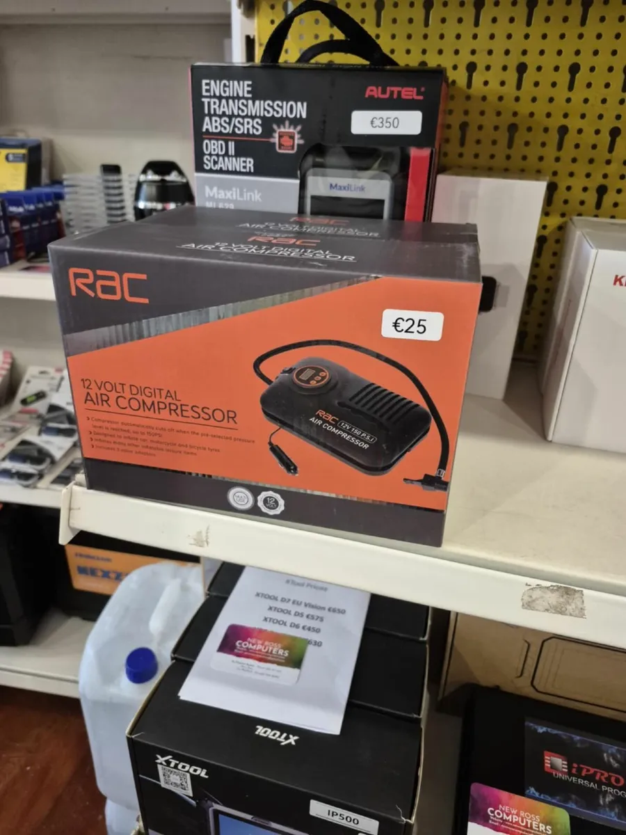 12 volt digital air compressor
