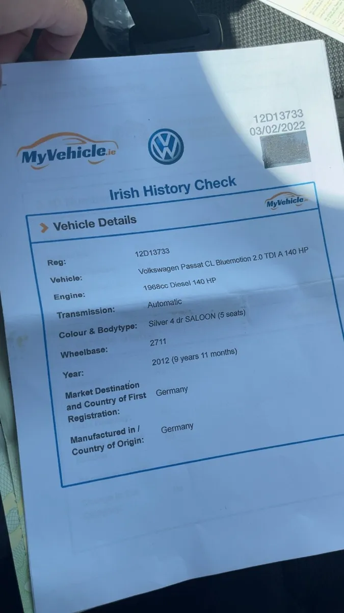 Volkswagen Passat 2012 - Image 4