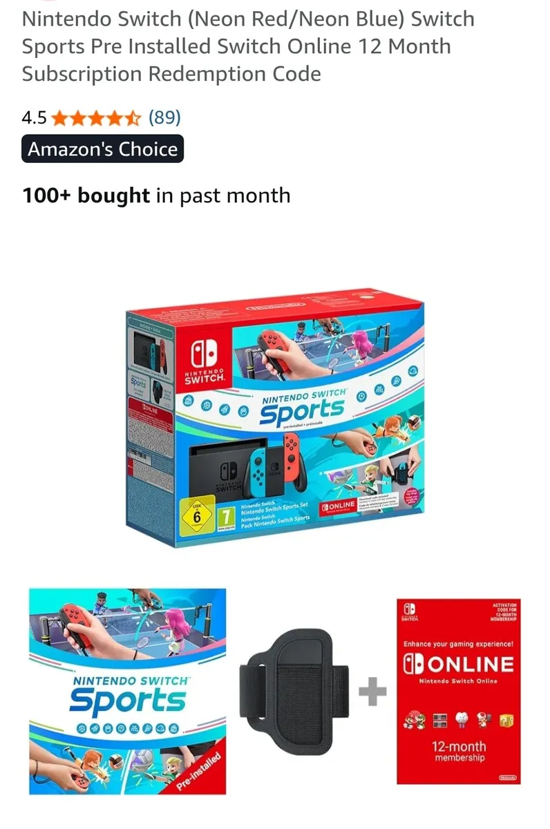 Nintendo Switch. New in Box