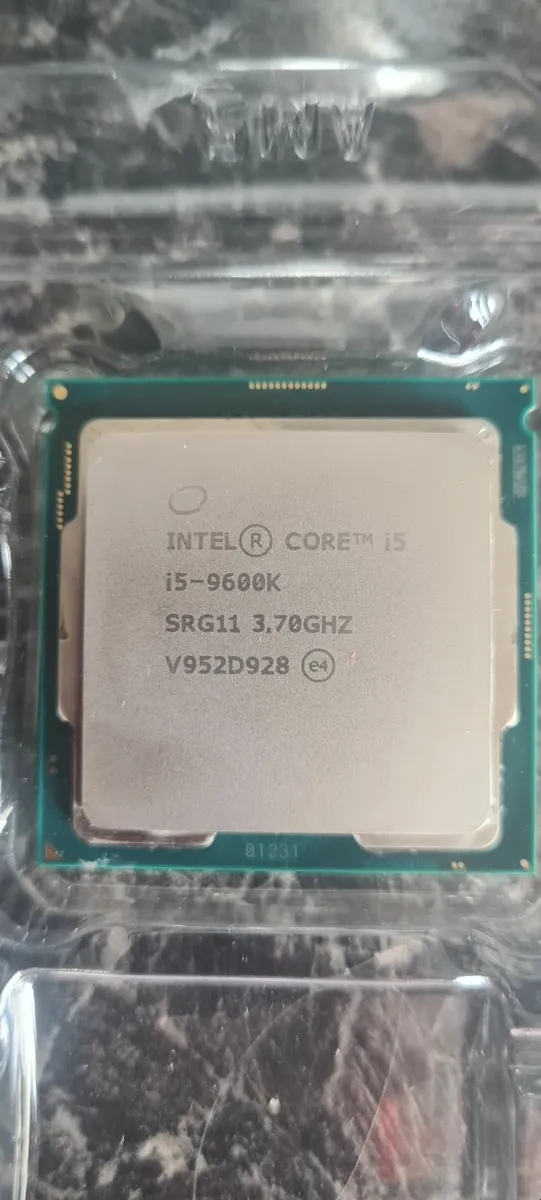 Intel i5 9600k 6 core 3.7GHz CPU