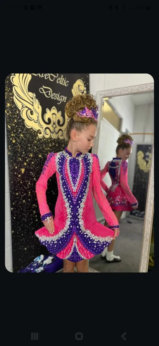 Irish Dance Dress - Image 1