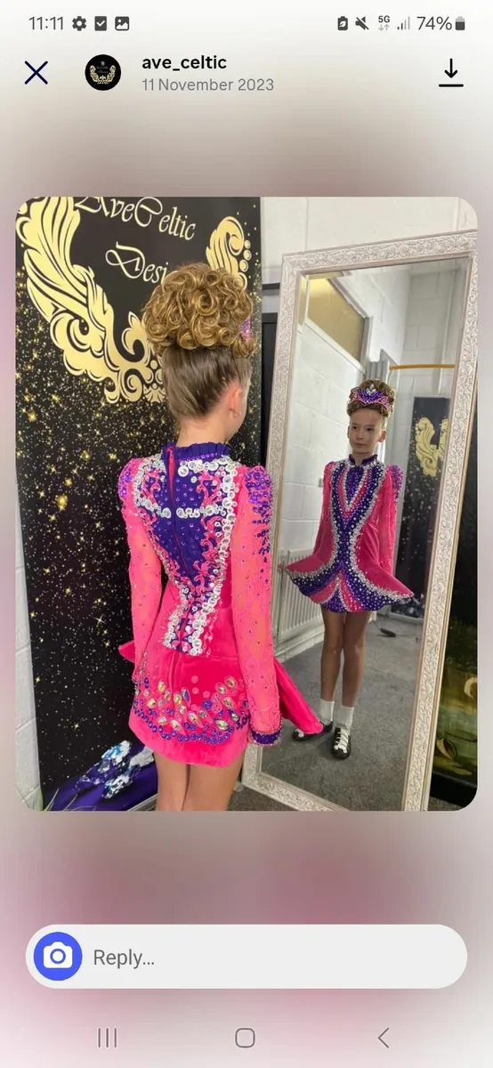 Irish Dance Dress - Image 4