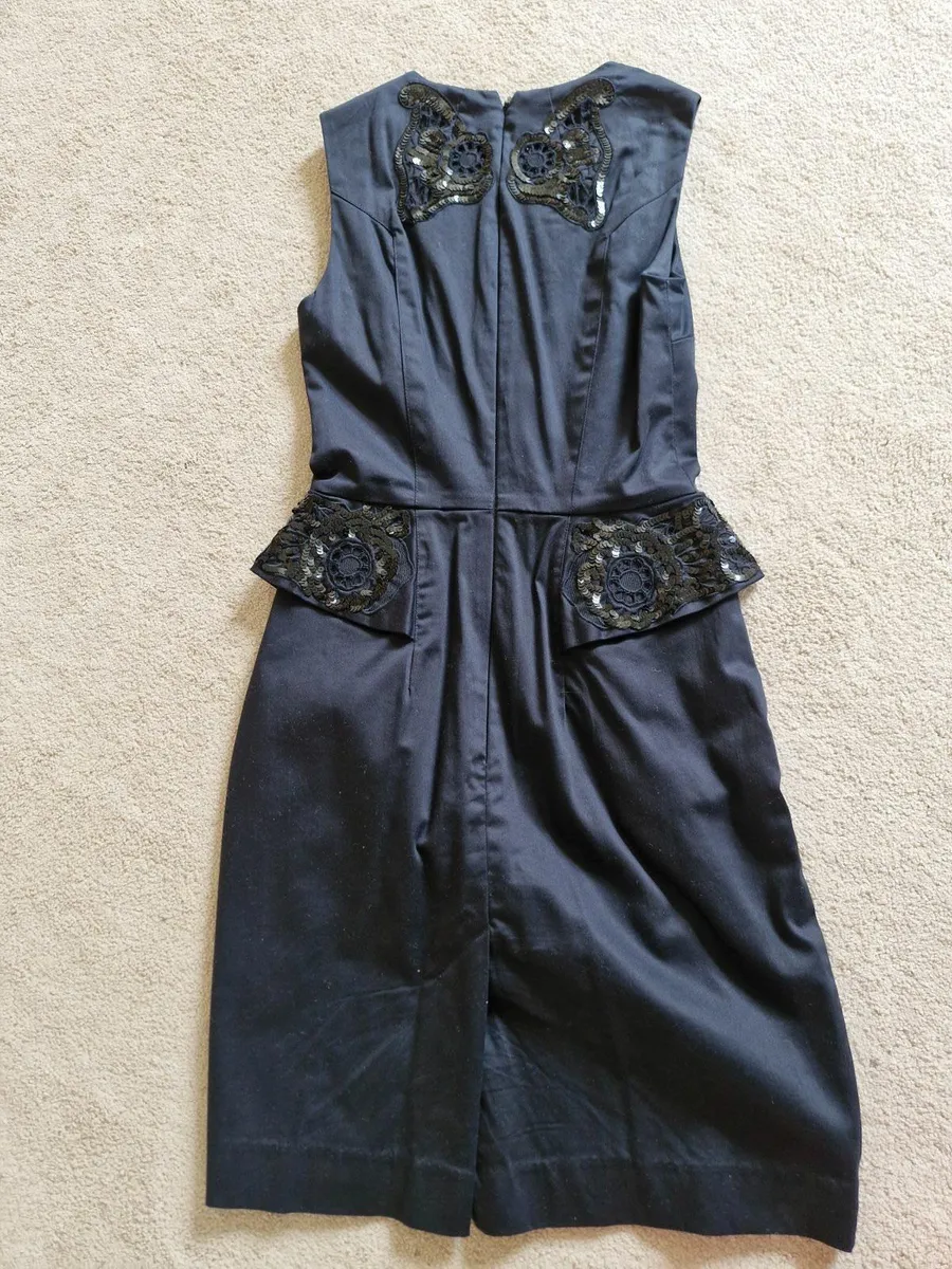 French Connection Black occasion dress - Image 2