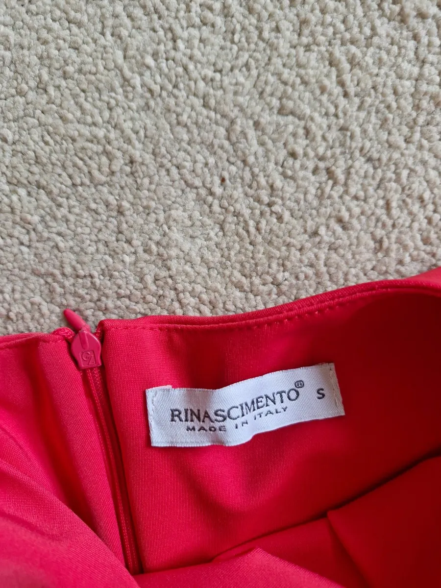 Coral/Red Rinascimento dress size small - Image 2
