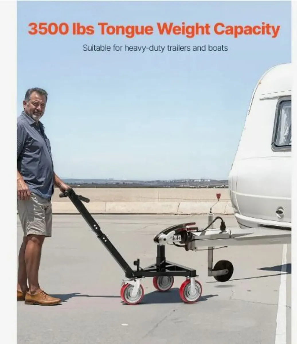 Trailer Dolly 3500lbs Tongue Weight Capacity - Image 2