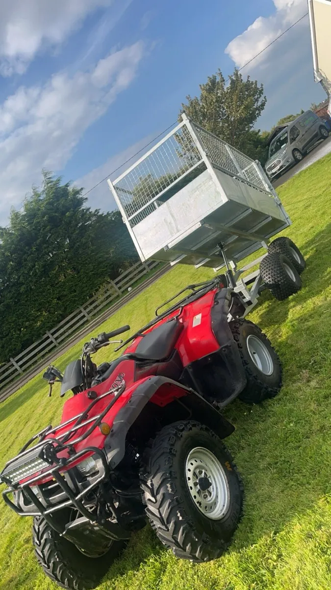 Honda 350 farm quad - Image 4